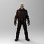 Horror Slasher Killer - 3D Character Model Jason-Inspired
