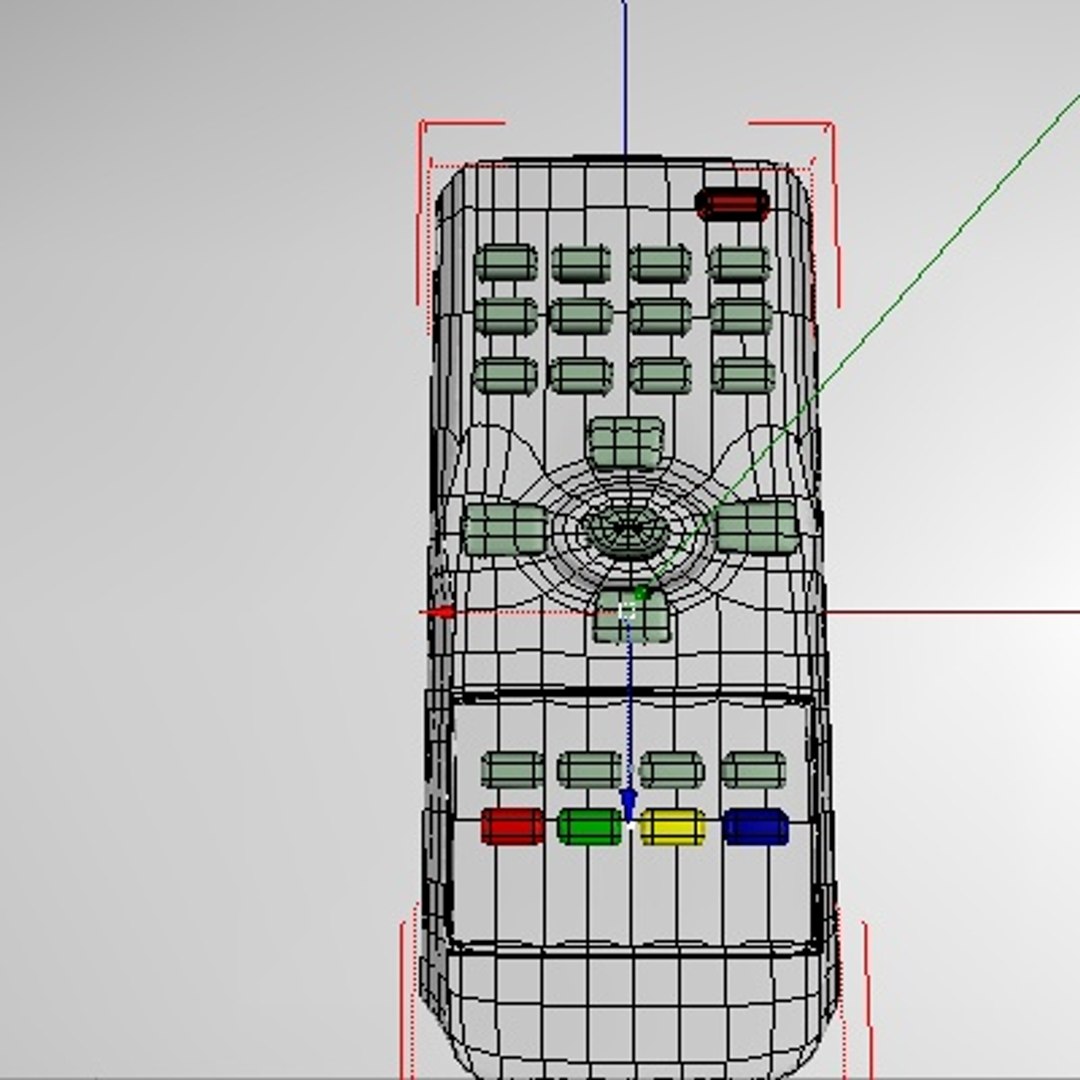 3ds Max Simple Tv Remote