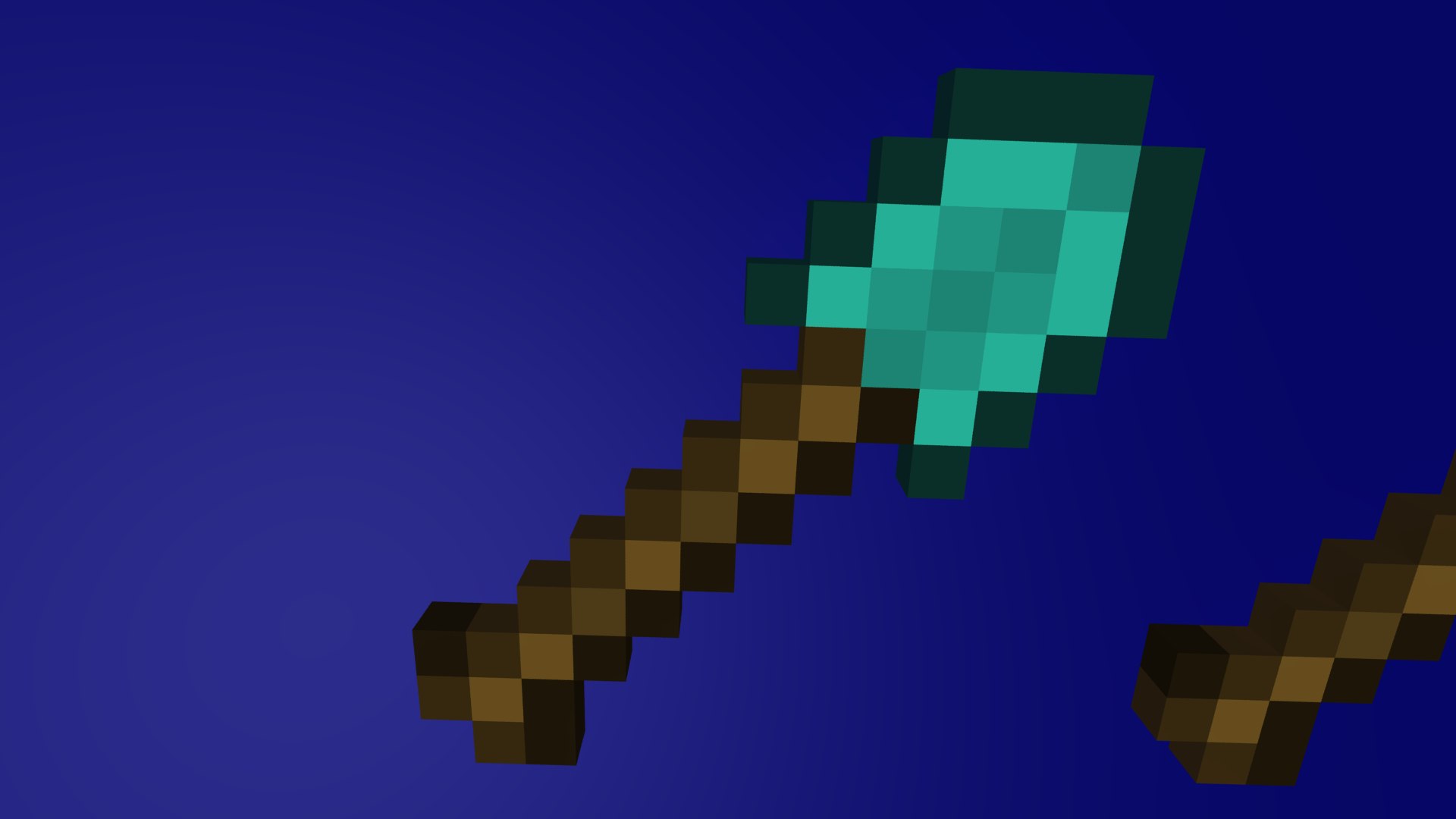 3d Shovel Minecraft