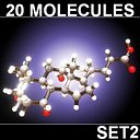 3d model 20 molecules