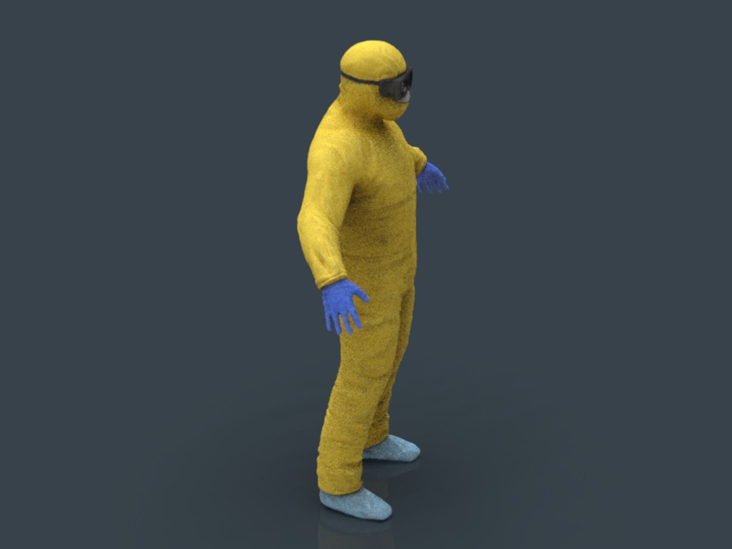 3D Hazmat Suit Model - TurboSquid 1521075