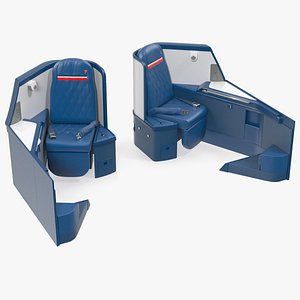Airbus A330-300 Delta One Business Class Seats Side