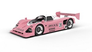 3D Nissan R90CK Italya Team Racing 1990 3d model