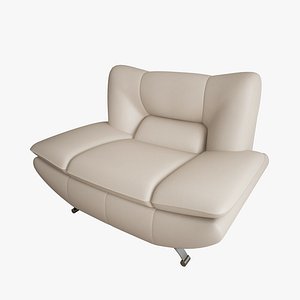 modern armchair 3d model