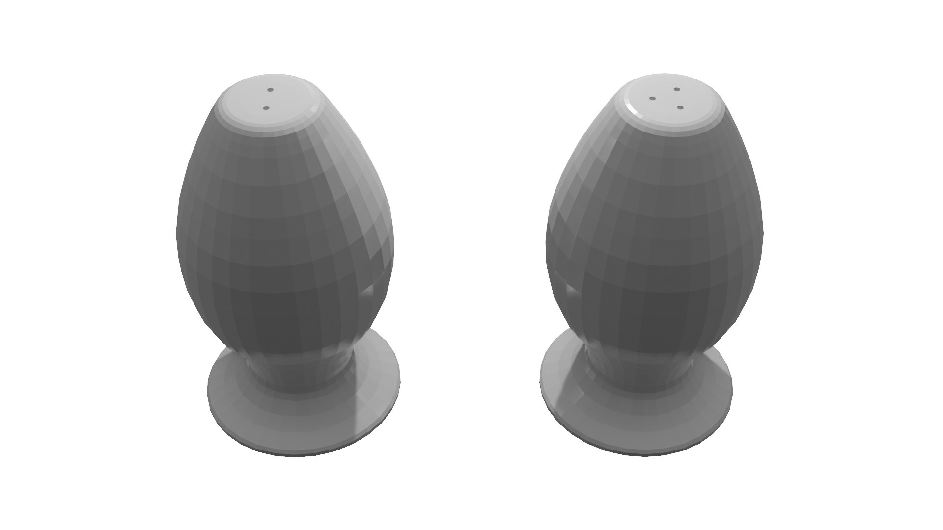 3D Model Salt And Pepper Pots 3D Model TurboSquid 1972330