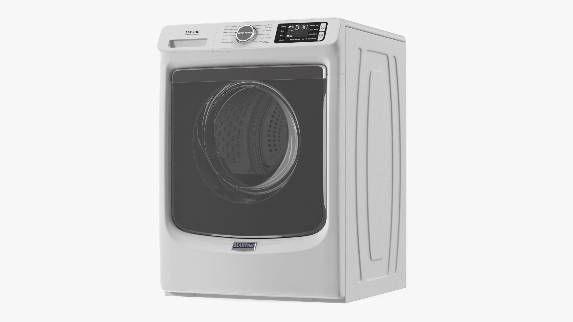 Washing Machine Maytag White 3D model preview