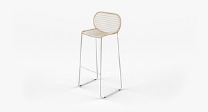 3D model bar stool chair