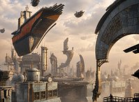 Sci-Fi Floating Buildings Pack