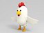 Rigged Chicken Character