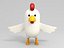 Rigged Chicken Character