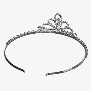 3D model Jeweled Tiara Headband