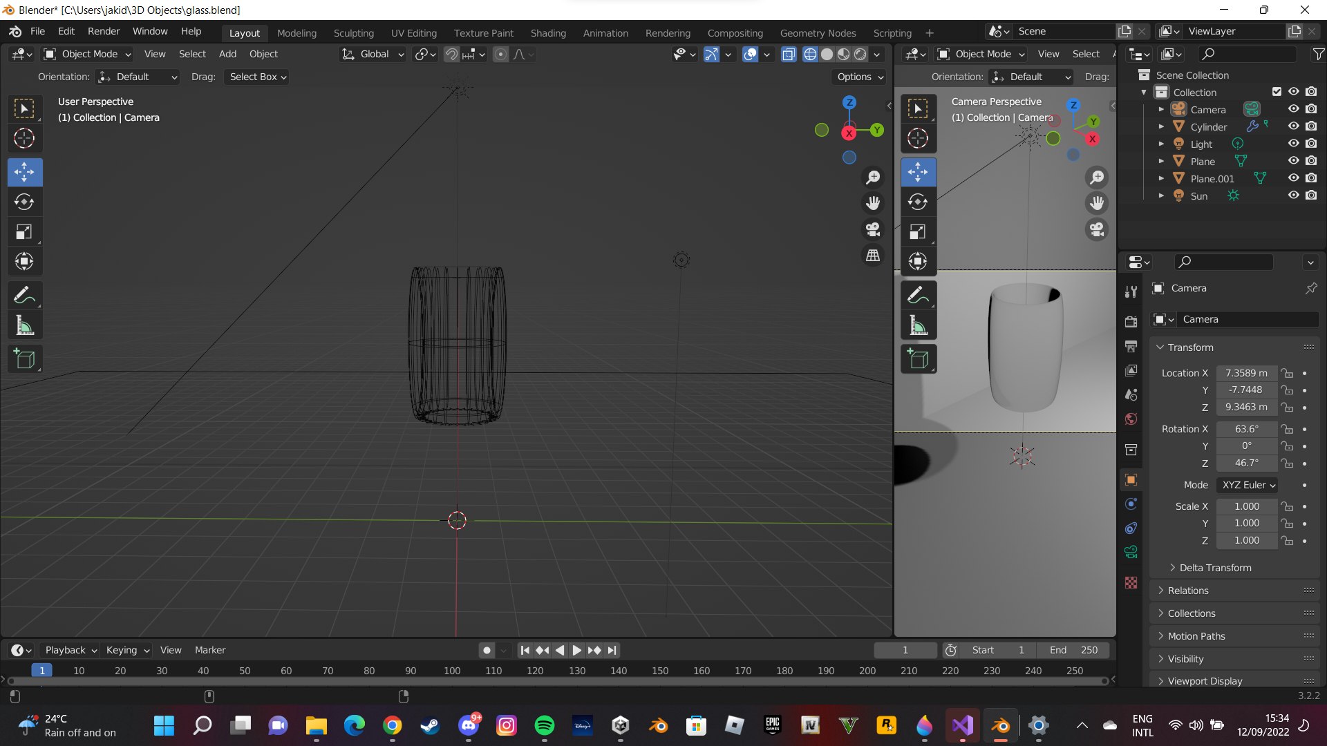 3D Realistic Glass - TurboSquid 1957242