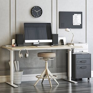IKEA SKARSTA home and office workplace