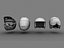 helmets 3 3d model