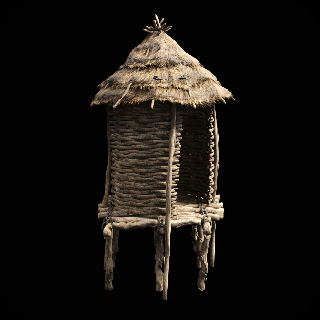 3D PRIMITIVE AFRICAN PRIMAL HUT SHELTER HOUSE COTTAGE COLLECTION model https://p.turbosquid.com/ts-thumb/V9/7w50Sd/9j/african_hut_009_render3/png/1683920199/1920x1080/fit_q87/d43e2f25d78fad5ab1782be50f0f6d8cc0e40829/african_hut_009_render3.jpg