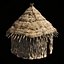 PRIMITIVE AFRICAN PRIMAL HUT SHELTER HOUSE COTTAGE COLLECTION