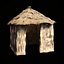 PRIMITIVE AFRICAN PRIMAL HUT SHELTER HOUSE COTTAGE COLLECTION