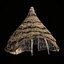 PRIMITIVE AFRICAN PRIMAL HUT SHELTER HOUSE COTTAGE COLLECTION