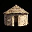 PRIMITIVE AFRICAN PRIMAL HUT SHELTER HOUSE COTTAGE COLLECTION