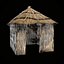 PRIMITIVE AFRICAN PRIMAL HUT SHELTER HOUSE COTTAGE COLLECTION