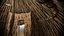 PRIMITIVE AFRICAN PRIMAL HUT SHELTER HOUSE COTTAGE COLLECTION