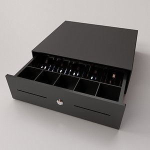 Cash Drawer 3D model