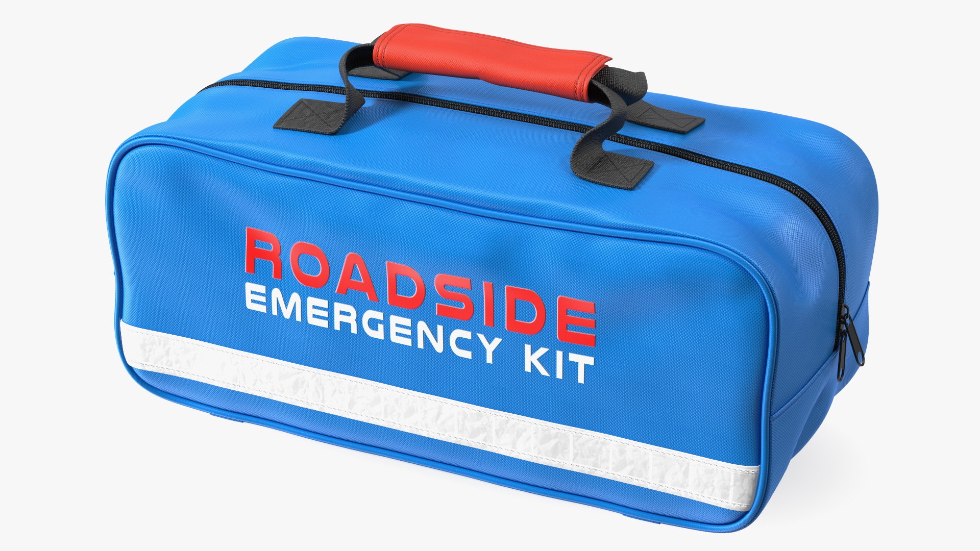Roadside Emergency Assistance Kit Bag Closed 3D model preview