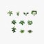 Tropical Plants Collection - 10 Realistic Models