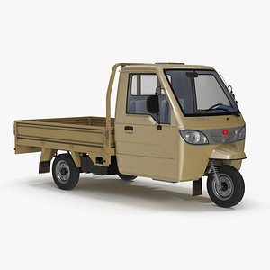 Three Wheel Cargo Tuk-Tuk with Open Body