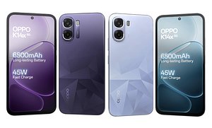 3D OPPO K14x 5G Blue And Violet model