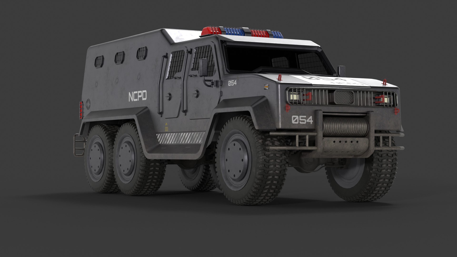 Police Apc 3d Model - Turbosquid 2067334