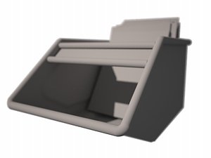 card container 3d obj