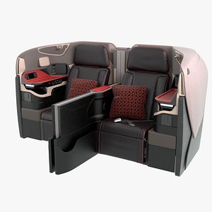 3D business airplane seat singapore