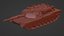 M1 Abrams Battle Tank Low-poly 3D model
