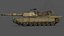 M1 Abrams Battle Tank Low-poly 3D model