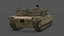 M1 Abrams Battle Tank Low-poly 3D model