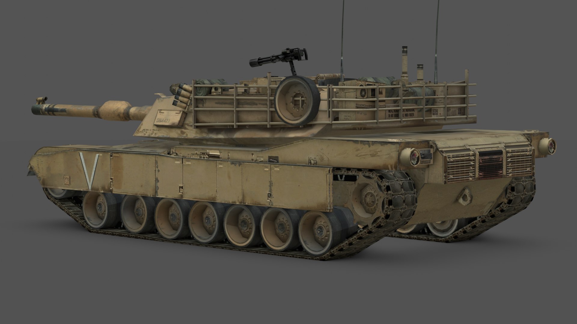 M1 Abrams Battle Tank Low-poly 3D model model https://p.turbosquid.com/ts-thumb/V9/Wng40F/Wk/r10/png/1749881043/1920x1080/fit_q87/817911b0e843d58a605e0b7ca5aff228a74ceba5/r10.jpg