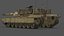 M1 Abrams Battle Tank Low-poly 3D model