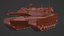 M1 Abrams Battle Tank Low-poly 3D model