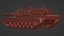 M1 Abrams Battle Tank Low-poly 3D model