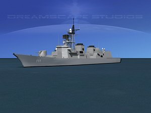3d takanami destroyer dd-111 onami