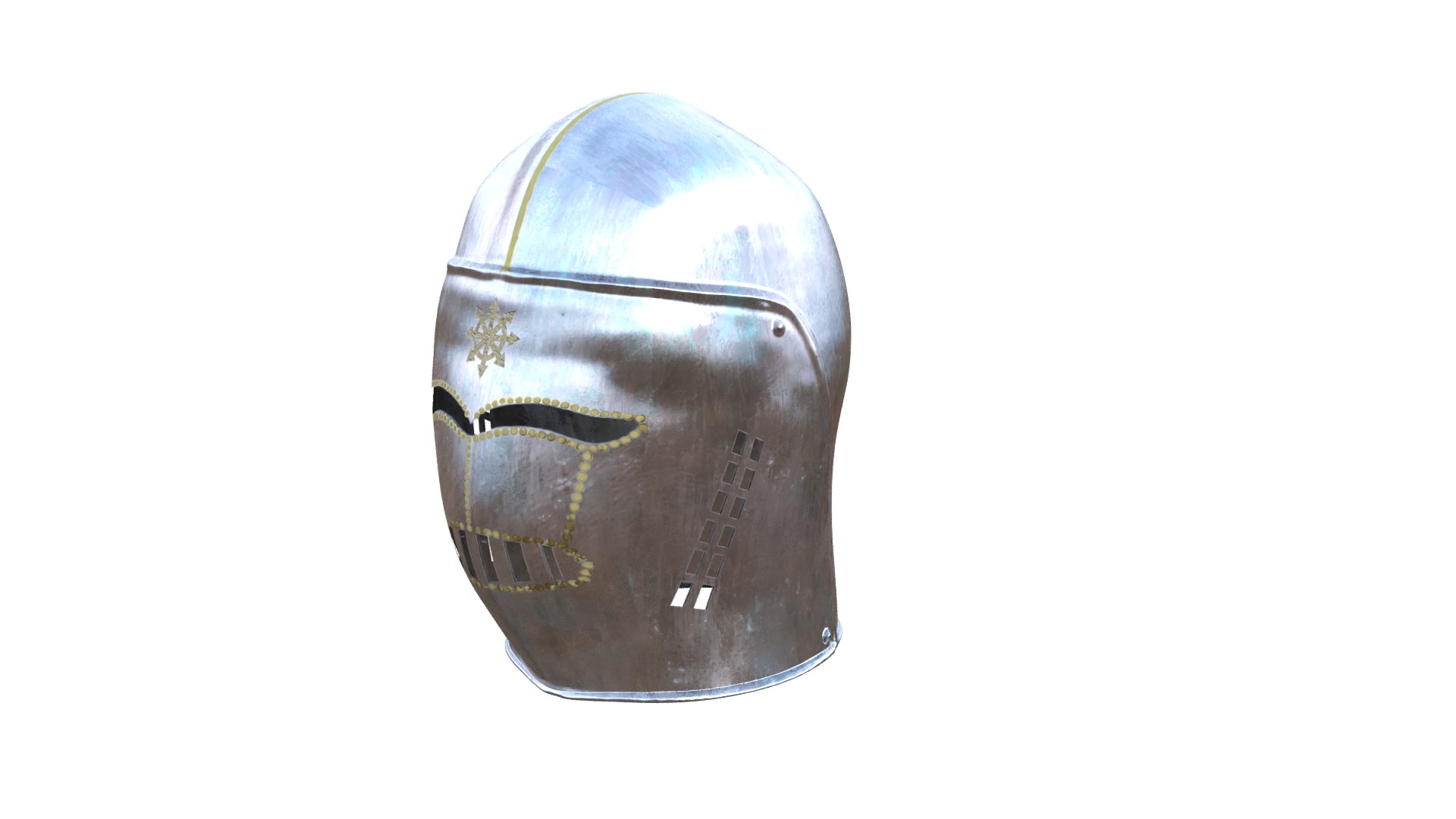 3D Medieval Knight Helmet Collection Low Poly PBR 3D Models Ultimate ...