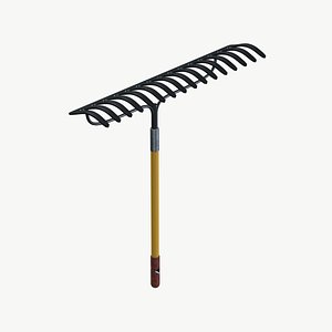 3D model Garden Rake