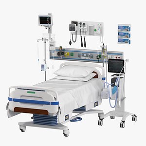 ICU Equipment 3D