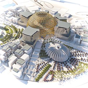3D Expo 2020 Dubai UAE