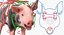 Pig Piglet Pietrain Rigged 3D Model
