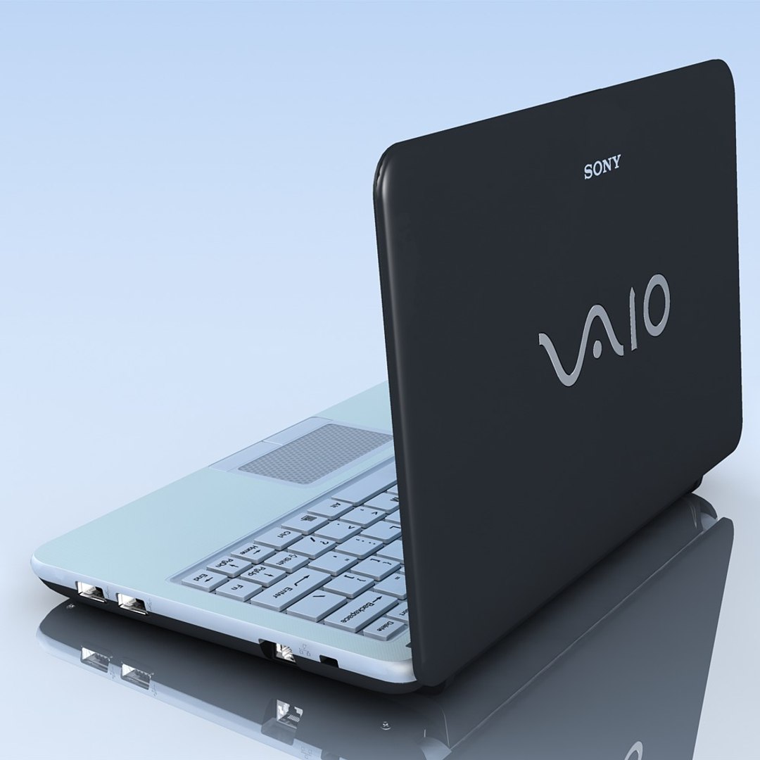 Notebook Sony Vaio Pcg-21213v 3d Model