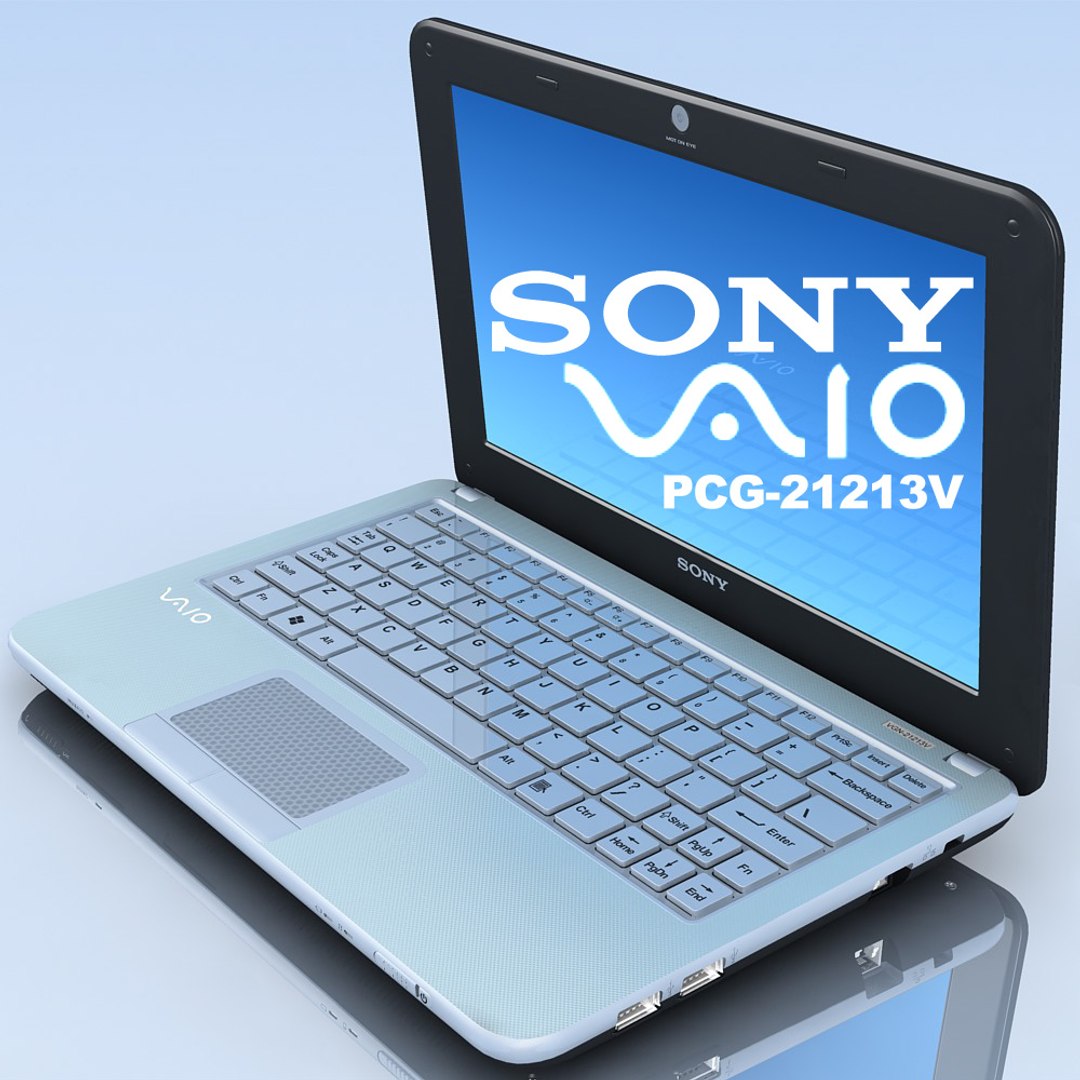 Notebook Sony Vaio Pcg-21213v 3d Model