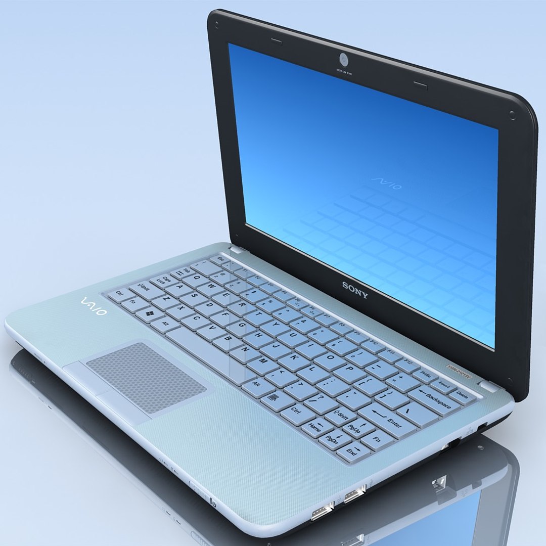 SONY Vaio PCG−4T1N Notebook Sony Vaio Pcg-21213v 3d Model