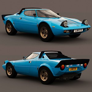 3D lancia stratos